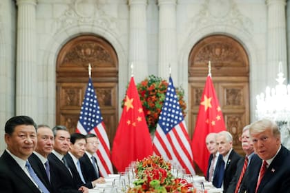 Los presidentes Xi Jinping y Trump, en la reunión en Buenos Aires en diciembre pasado donde acordaron una tregua