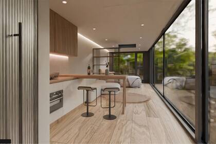 Los primeros modelos de estas casas cápsula que llegan a Uruguay podrán visitarse a partir de agosto en un showroom que se instalará en Punta del Este