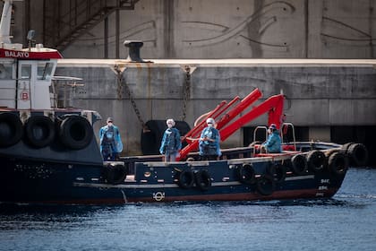 Los primeros pasajeros en evacuar fueron ciudadanos españoles