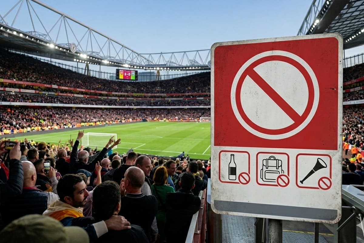 Los principales elementos y conductas prohibidas por la FIFA para quienes asistan a los partidos del Mundial 2026