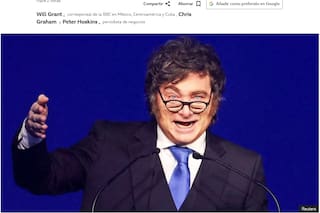 La reacción de los diarios de Inglaterra tras los anuncios de Milei sobre Malvinas