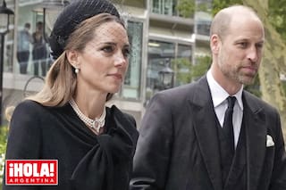 La Familia Real británica despidió a la duquesa de Kent en un funeral que hace historia