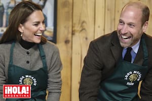 Los príncipes de Gales, entre risas y gestos de complicidad