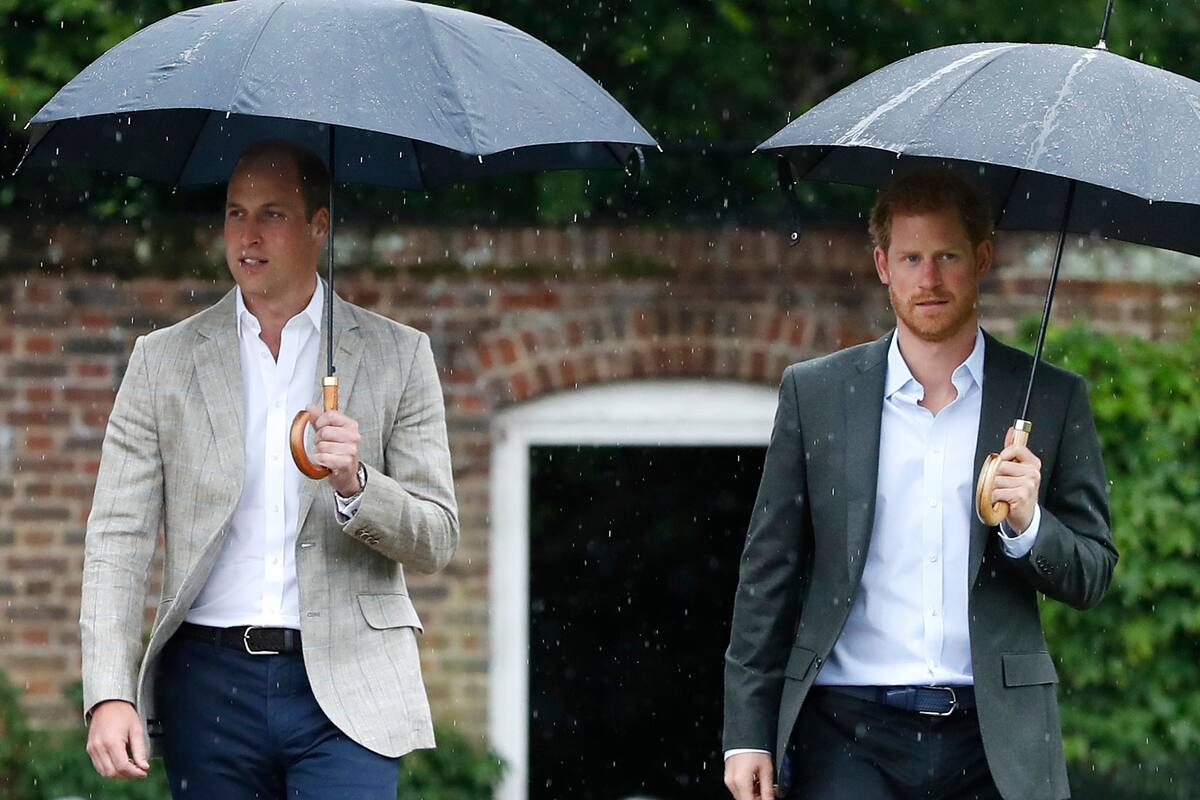 Los príncipes William y Harry están rendiendo homenaje a su madre, la princesa Diana, en vísperas del 20 aniversario de su muerte visitando el Jardín Sunken para honrar el trabajo de Diana con obras de caridad