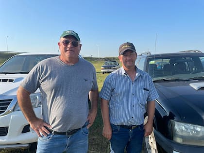 Los productores Daniel Gastaldi y Abel lauck