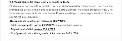 Los productores denunciaron ante la Justicia que el Ministerio no respondió el pedido de información presentado el 22 de julio