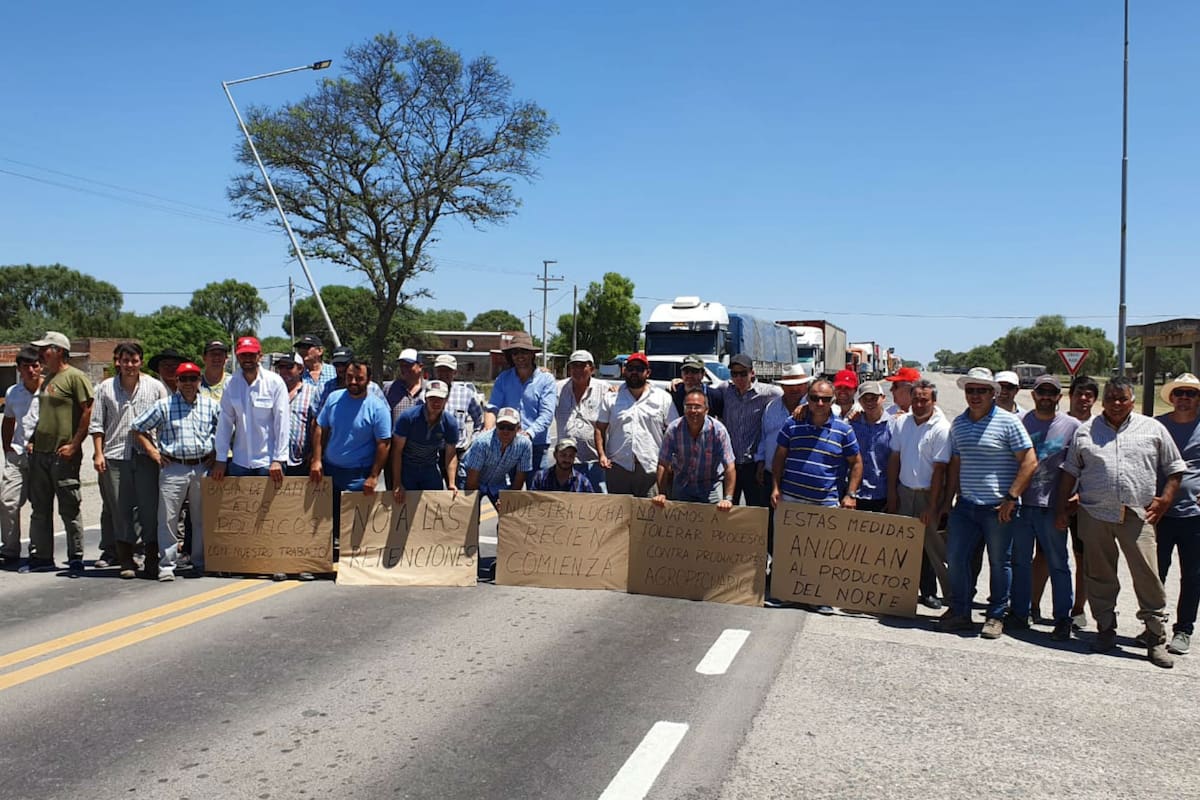 Los productores dicen que no podrán producir con más retenciones