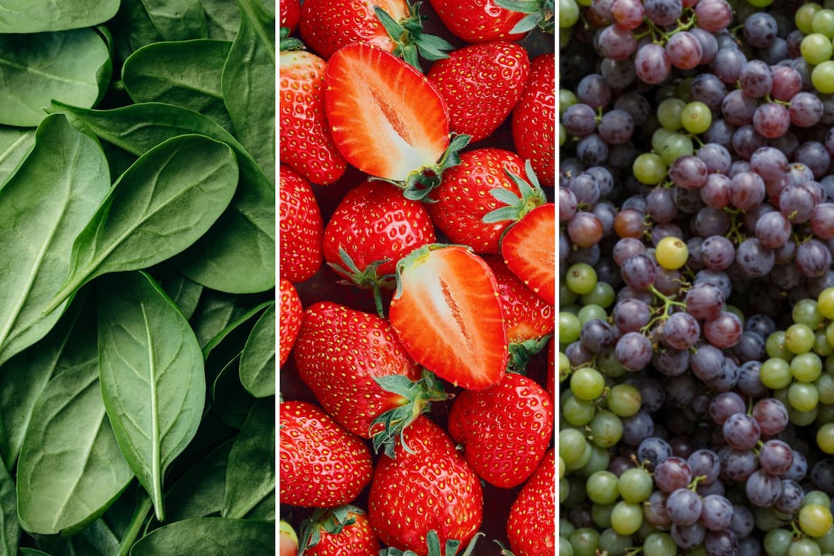 Los productos con mayor presencia de pesticidas, según un estudio