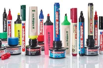 Los productos de la marca Edding.