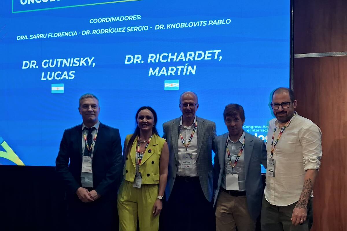 Los profesionales que disertaron sobre los efectos del cáncer en las personas trans en el Congreso Argentino e Internacional de Oncología 2025