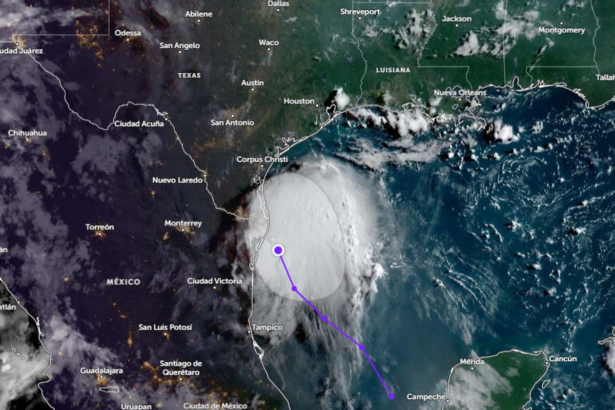 Los pronosticadores señalaron que Invest 98L cruzará el continente y luego perderá fuerza