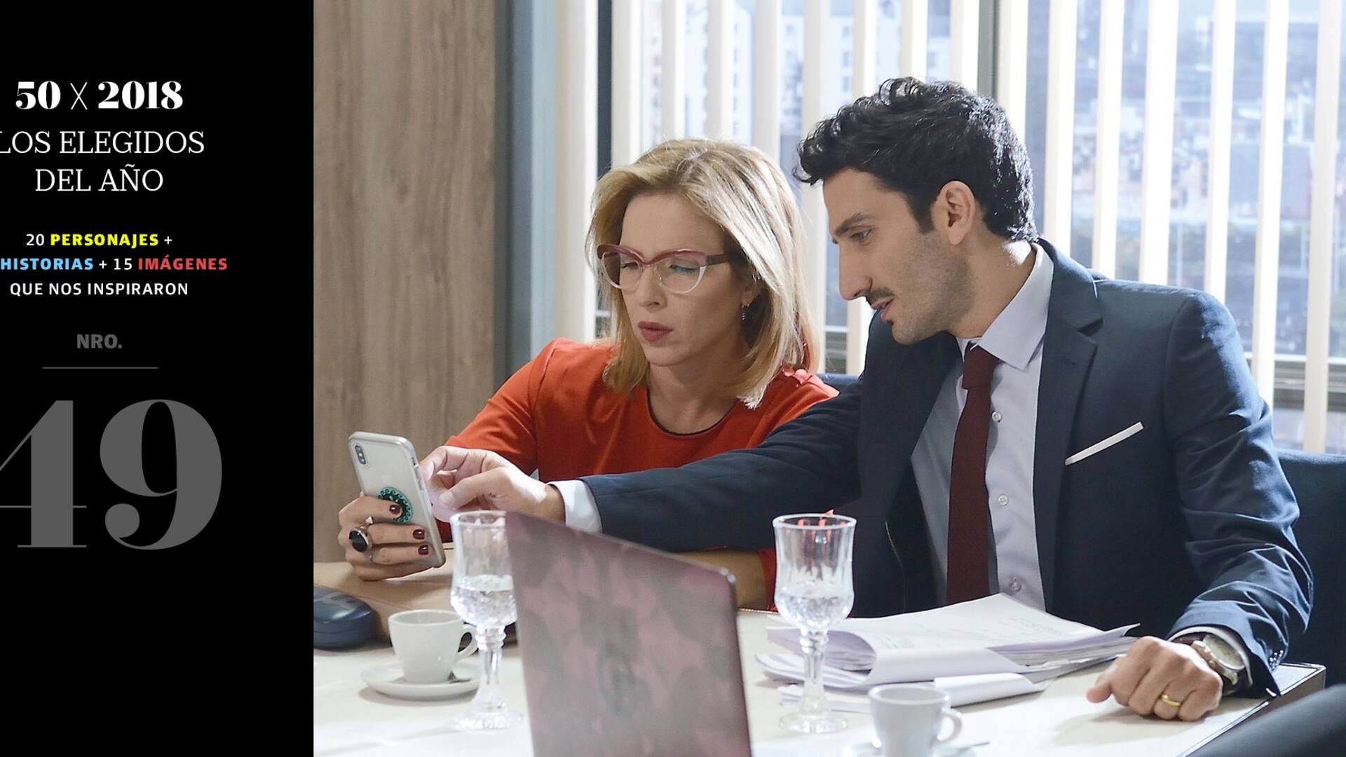 Los protagonistas de 100 días para enamorarse