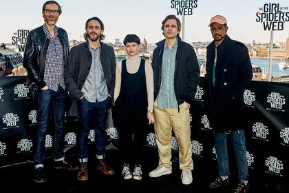 Los protagonistas de la cuarta parte de la saga literaria Millennium