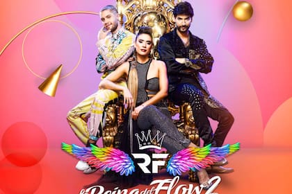 Los protagonistas de La Reina del Flow 2, Carolina Ramirez, Carlos Torres y Juan Manuel Restrepo
