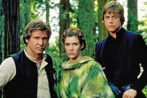Los protagonistas de la saga de ciencia ficción más popular del mundo fueron recreados como en una película western.