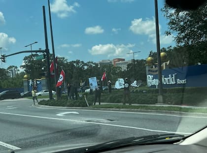 Los protestantes estaban en la puerta de Disney