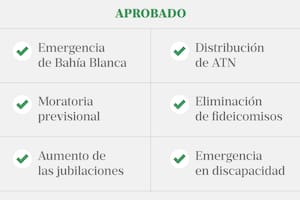 Los proyectos que complicaron al Gobierno