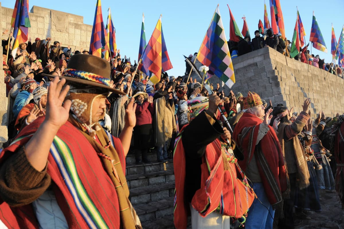 Los pueblos originarios celebran la fiesta del sol