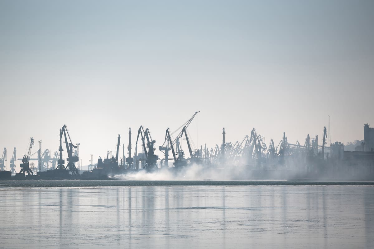 Los puertos ucranianos son atacados por Rusia