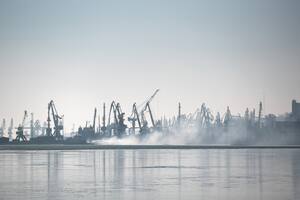 Los puertos ucranianos son atacados por Rusia