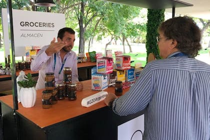 Los puestos en el predio de Costa Salguero
