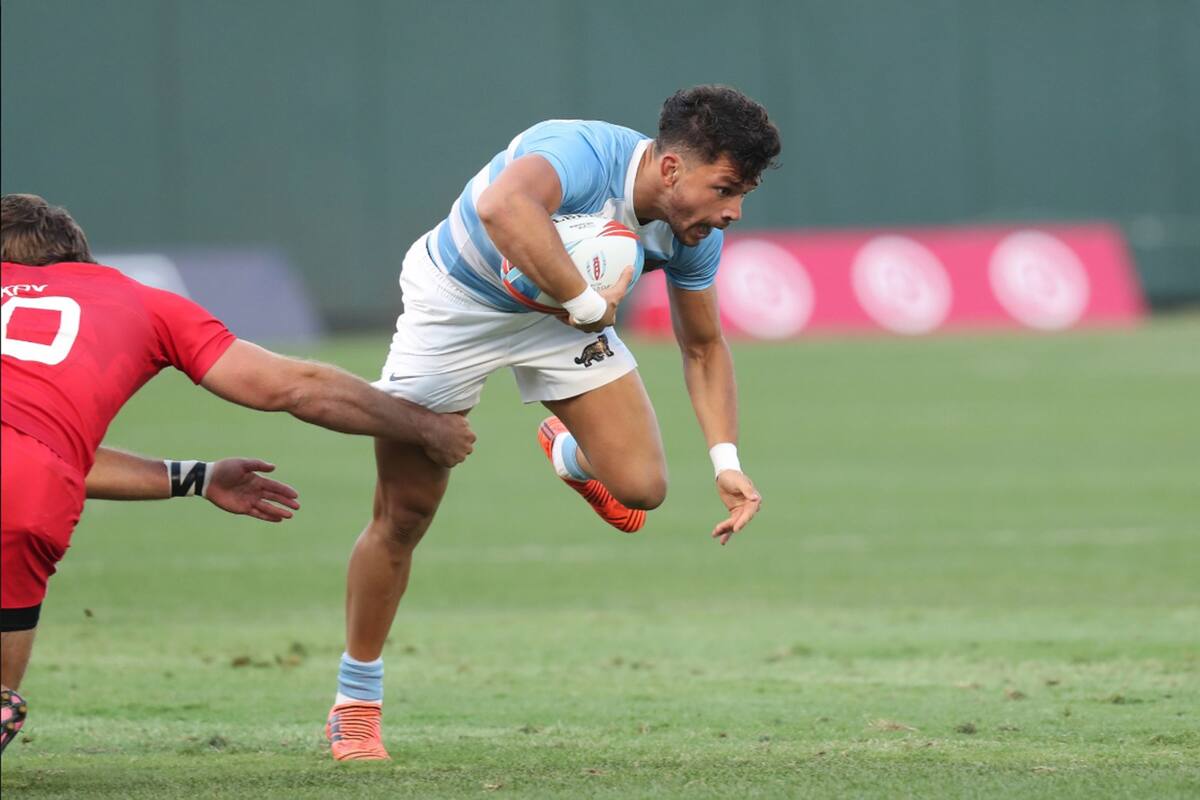 Los Pumas 7s comenzaron con un gran triunfo ante Canadá