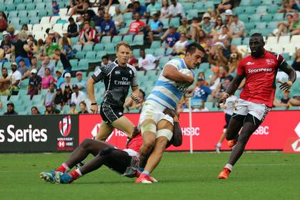Los Pumas 7s debutaron con un triunfo en Sydney