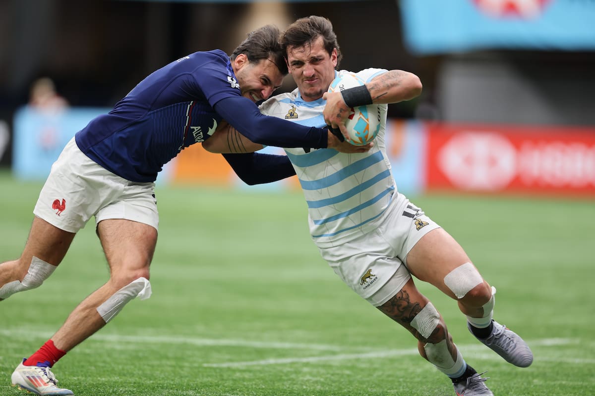 Los Pumas 7s derrotaron a Francia en su último partido y se ubicaron quintos en el Seven de Vancouver