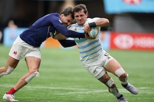 Los Pumas 7s derrotaron a Francia en su último partido y se ubicaron quintos en el Seven de Vancouver