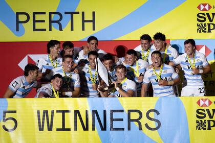 Los Pumas 7s festejan en Perth