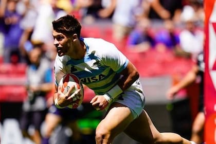 Los Pumas 7s le ganaron a Francia en el grupo A de la primera etapa de la Gran Final