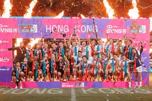 Los Pumas 7s lograron su título número 12 en el Circuito Mundial de Seven y el primero de su historia en Hong Kong