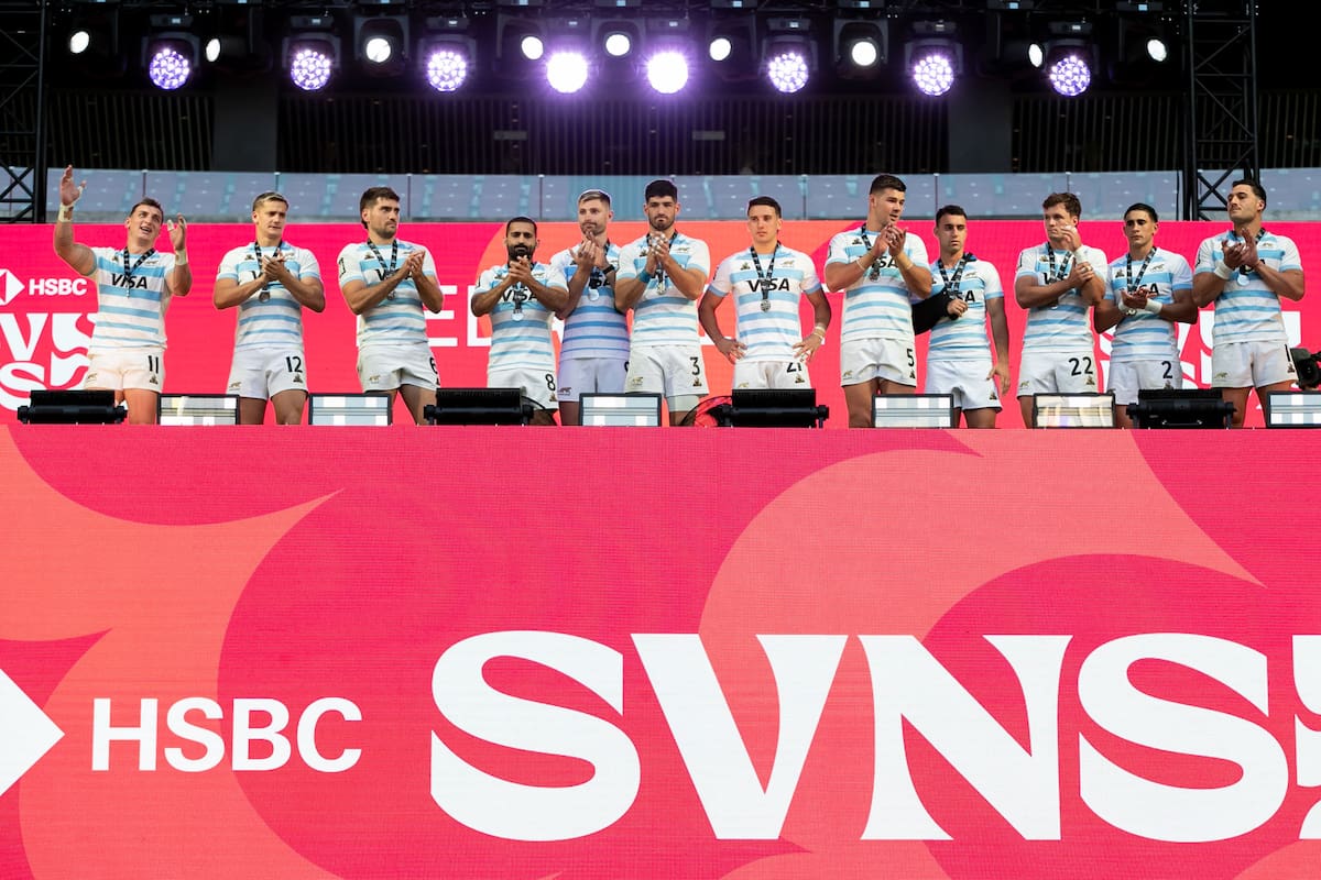 Los Pumas 7s perdieron la final contra Francia en el estadio Metropolitano de Madrid