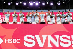 Los Pumas 7s perdieron la final contra Francia en el estadio Metropolitano de Madrid