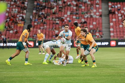 Los Pumas 7s perdieron los tres partidos de la etapa de grupos de Singapur