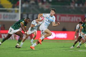 Los Pumas 7s se recuperaron ante Sudáfrica después de dos duras caídas este sábado