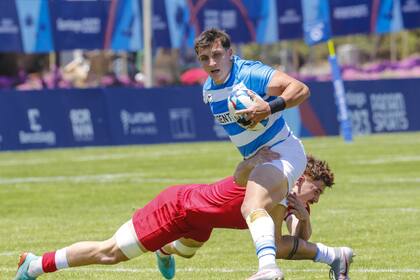 Los Pumas 7s son amplios favoritos a quedarse con la medalla de oro en Santiago 2023; ya derrotaron a Chile en la etapa inicial