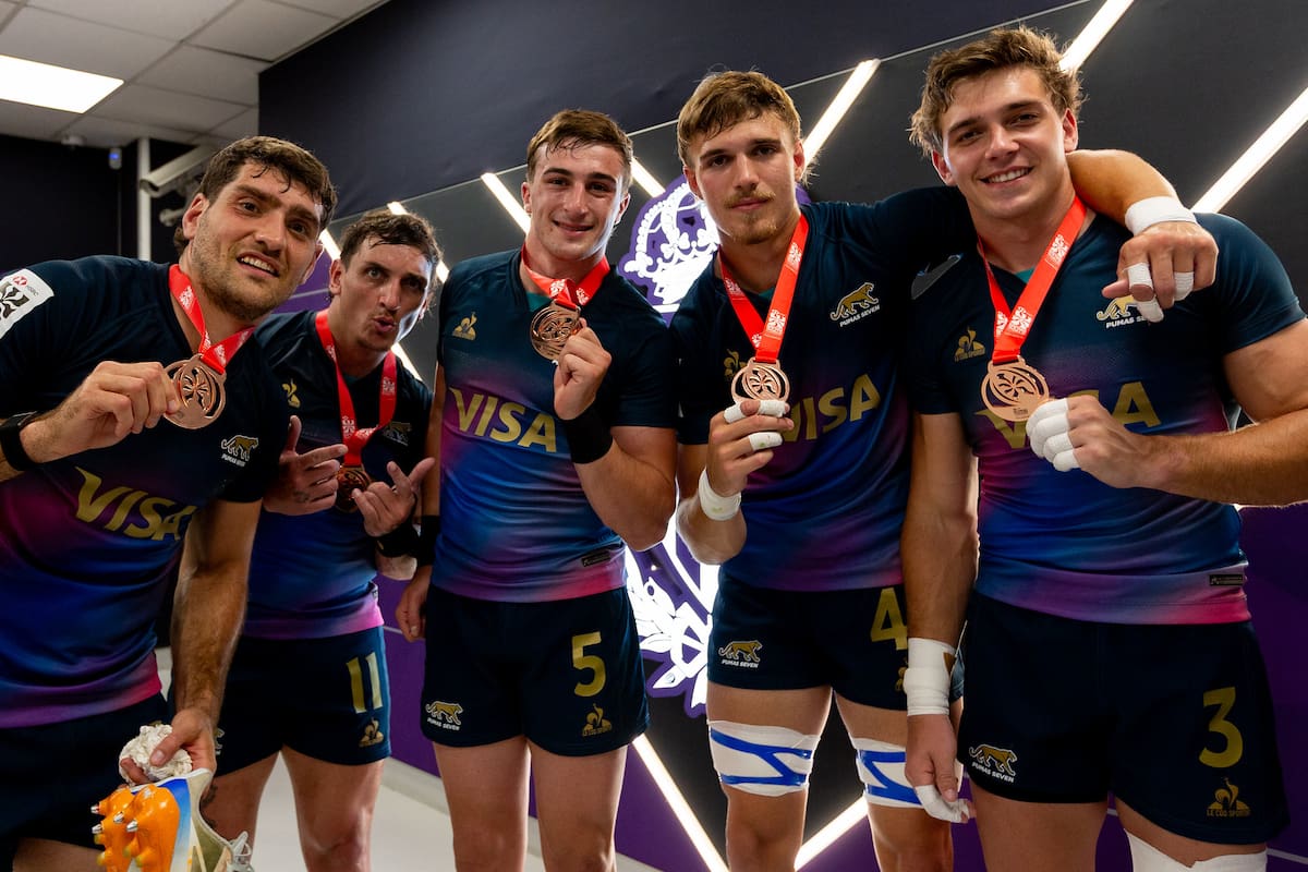 Los Pumas 7s sumaron 16 puntos con el tercer puesto en Valladolid, en el Circuito Mundial
