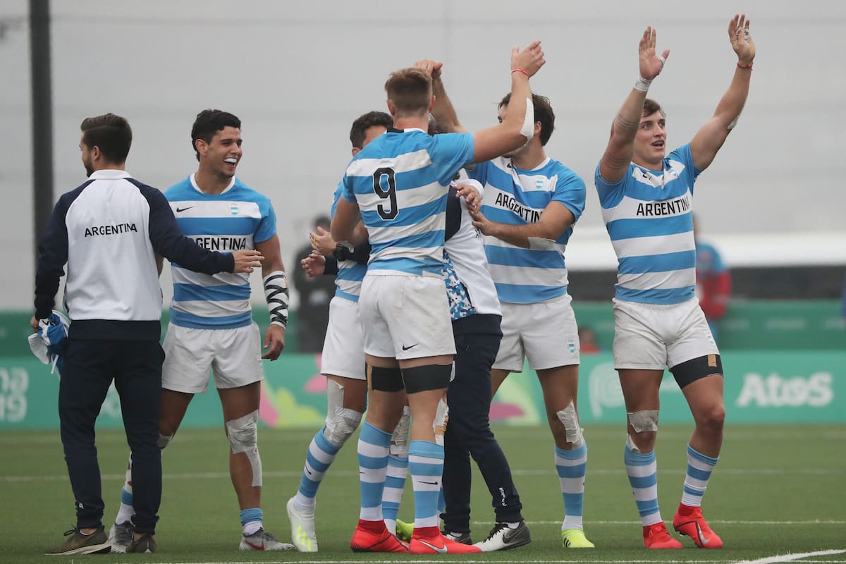 Los Pumas celebran el triunfo ante Canada: son los nuevos campeones panamericanos