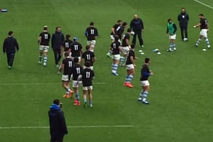 Los Pumas, con la 11 en su espalda