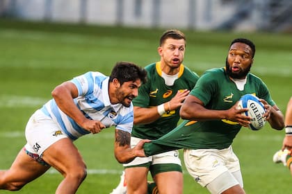 Los Pumas corrieron de atrás a Sudáfrica todo el partido y volvieron a perder en el Rugby Championship