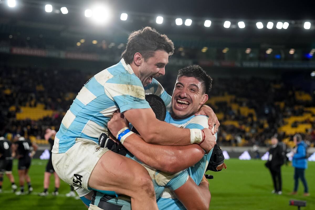 Los Pumas dieron el golpe ante los All Blacks en Nueva Zelanda y lograron su tercera victoria en la historia