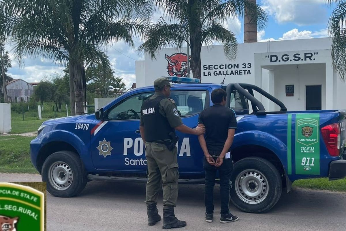 Los Pumas en un operativo que se realizó en La Gallareta