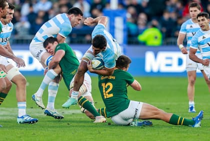 Los Pumas jugaron de igual a igual ante Sudáfrica en el estadio José Amalfitani de Vélez Sarfield