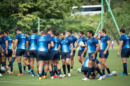 Los Pumas, listos para el debut en Japón
