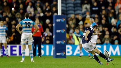 Los Pumas perdieron ante Escocia 19-16 por un penal en la última jugada y complican su futuro