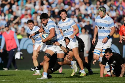 Los Pumas sufrieron una dura caída frente a los All Blacks este sábado en Mendoza
