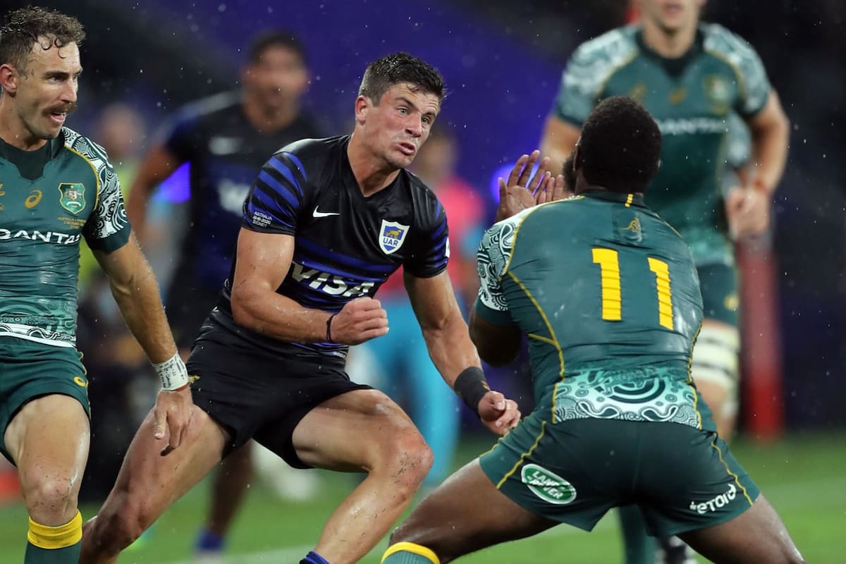 Los pumas vs. Australia