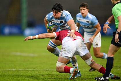 Los Pumitas perdieron 20 a 0 con Georgia pero, gracias al triunfo de Italia ante Sudáfrica, se mantienen punteros