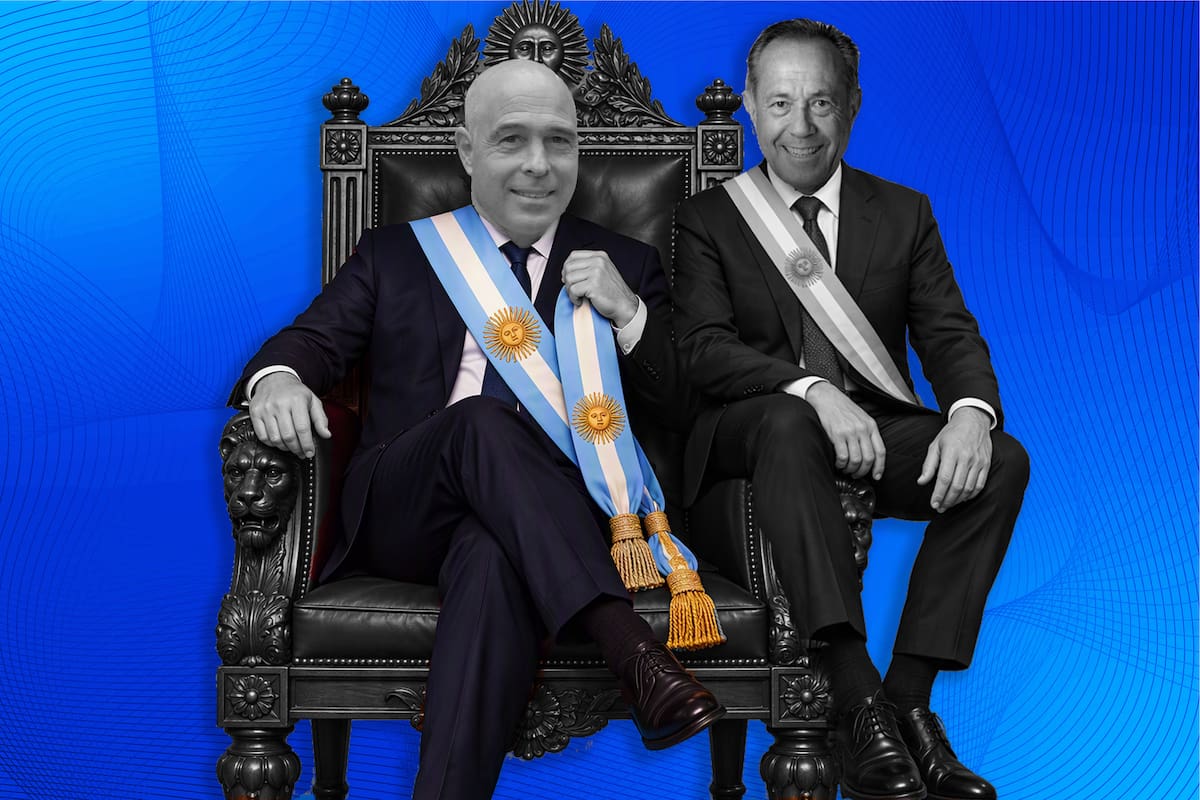 Los puntanos Bartolomé Abdala y Adolfo Rodríguez Saá